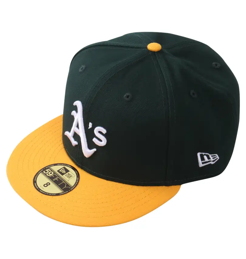 59FIFTY®MLB Authentic Collection On-Fieldオークランド・アスレチックスホームキャップ