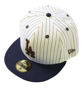 NEW ERA 59FIFTY®ロサンゼルス・ドジャースPIN STRIPEキャップ